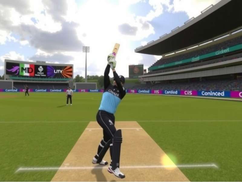 Immersive cricket action in VR Cricket Dazzling Display VR Cricket Dazzling Display Gameplay